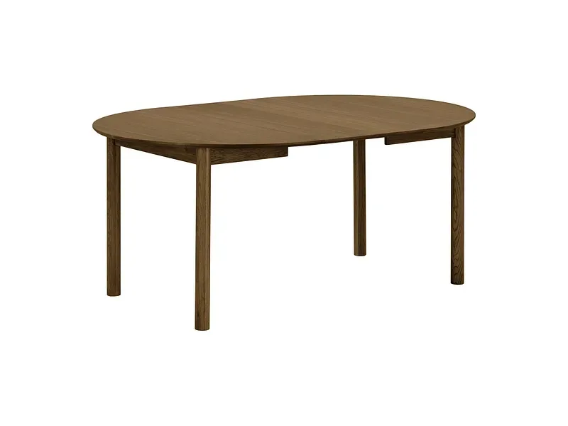 HOUSE NORDIC Tisch ausziehbar BUNDABERG 120-170x120x75cm rotbraun