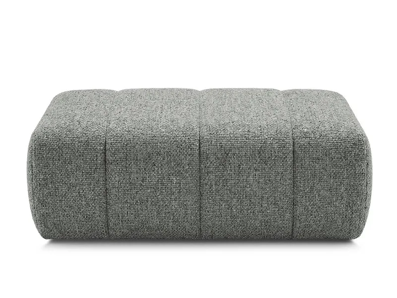 Sitzsack BOBOCHIC NESTY 60x114x42cm stoff chiniert dunkelgrau