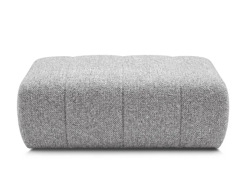Sitzsack BOBOCHIC NESTY 60x114x42cm stoff chiniert hellgrau