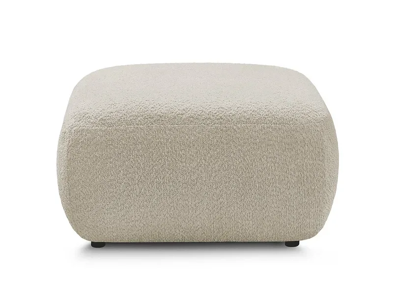 Sitzsack BOBOCHIC MONTAIGNE 64x74x41cm boucle-stoff beige