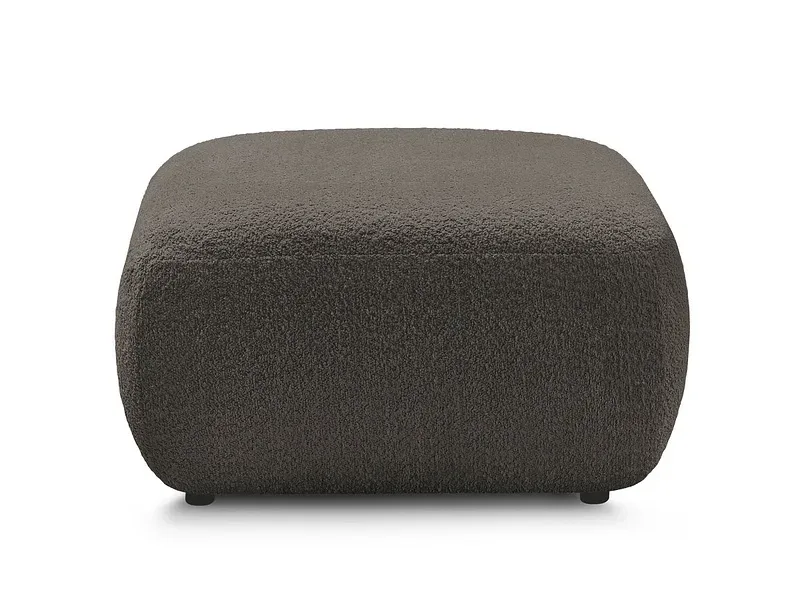 Sitzsack BOBOCHIC MONTAIGNE 64x74x41cm boucle-stoff rotbraun