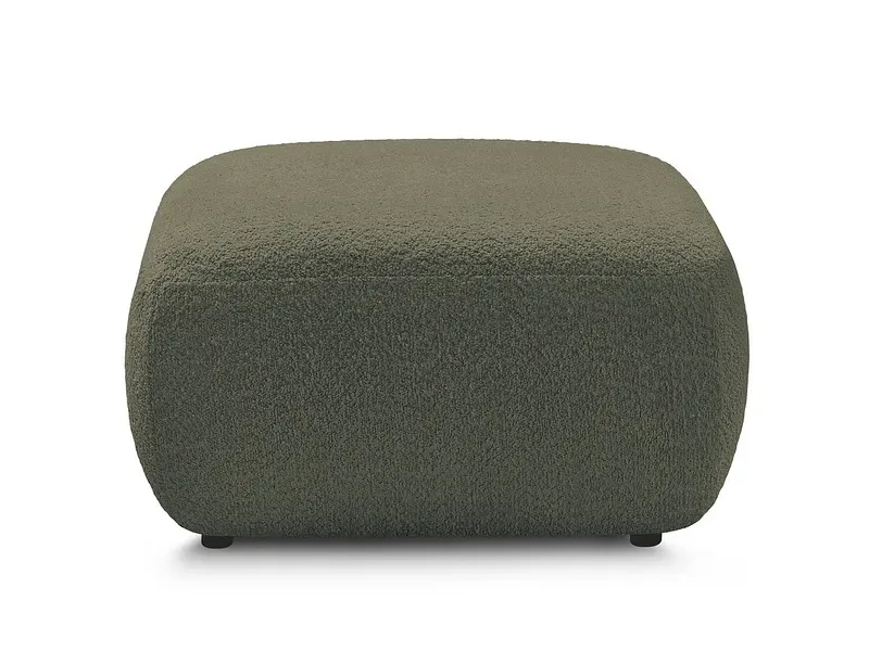 Sitzsack BOBOCHIC MONTAIGNE 64x74x41cm boucle-stoff grün