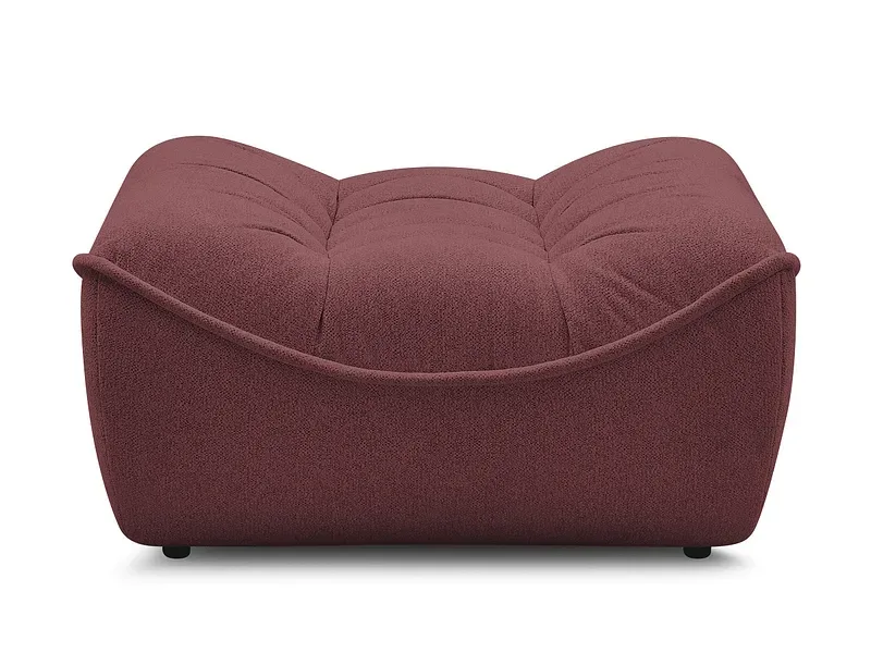 Sitzsack BOBOCHIC SERENA 77x95x50cm stoff chiniert rot