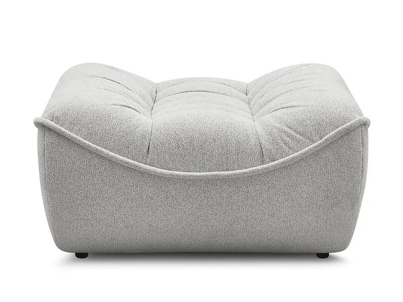 Sitzsack BOBOCHIC SERENA 77x95x50cm stoff chiniert hellgrau