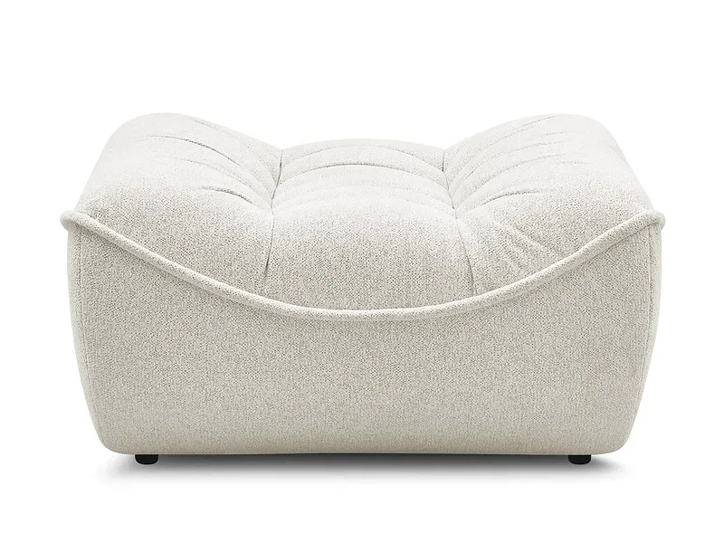Sitzsack BOBOCHIC SERENA 77x95x50cm stoff chiniert weiss