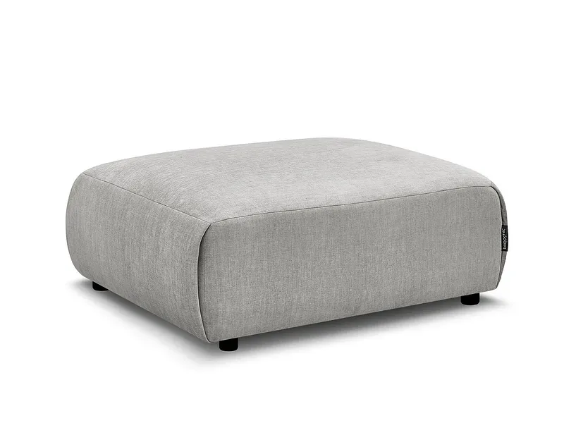 Sitzsack BOBOCHIC JANA 114x94x45cm samt hellgrau