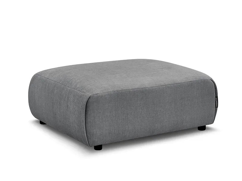 Sitzsack BOBOCHIC JANA 114x94x45cm samt dunkelgrau