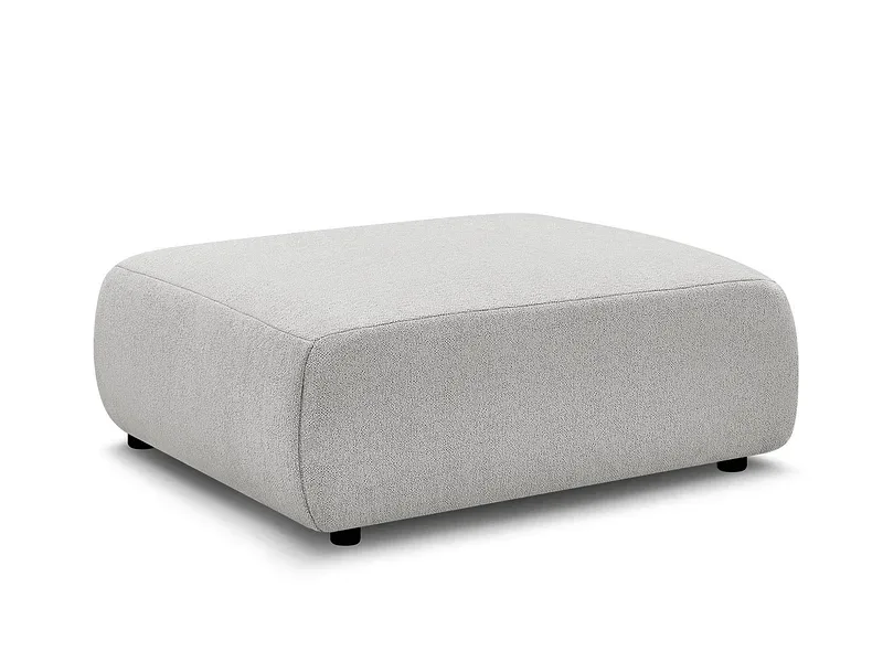 Sitzsack BOBOCHIC JANA 114x94x45cm stoff chiniert hellgrau