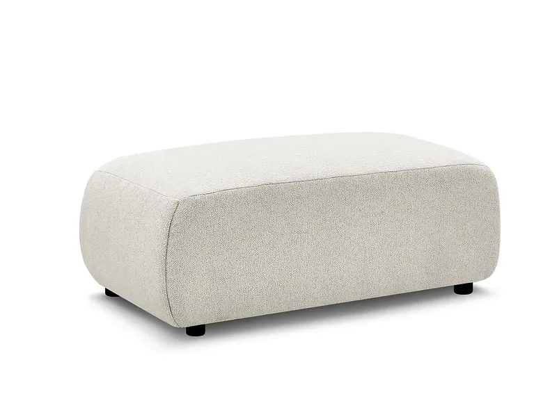 Sitzsack BOBOCHIC JANA 114x63x45cm stoff chiniert weiss