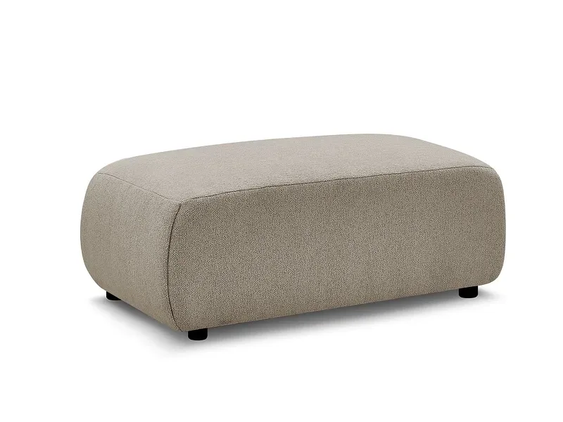 Sitzsack BOBOCHIC JANA 114x63x45cm stoff chiniert taupe