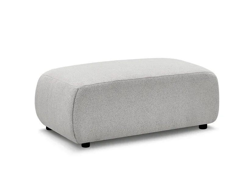 Sitzsack BOBOCHIC JANA 114x63x45cm stoff chiniert hellgrau