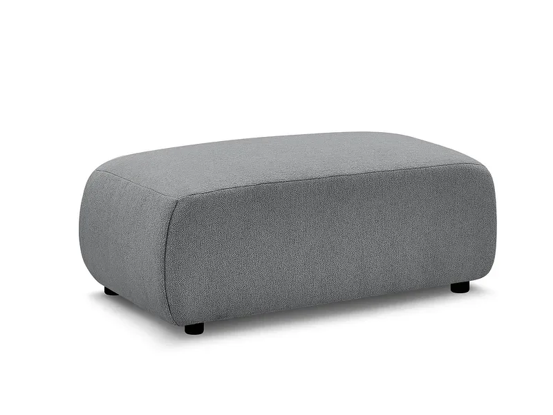 Sitzsack BOBOCHIC JANA 114x63x45cm stoff chiniert dunkelgrau
