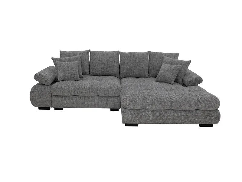 Ecksofa VELARO Stoff grau