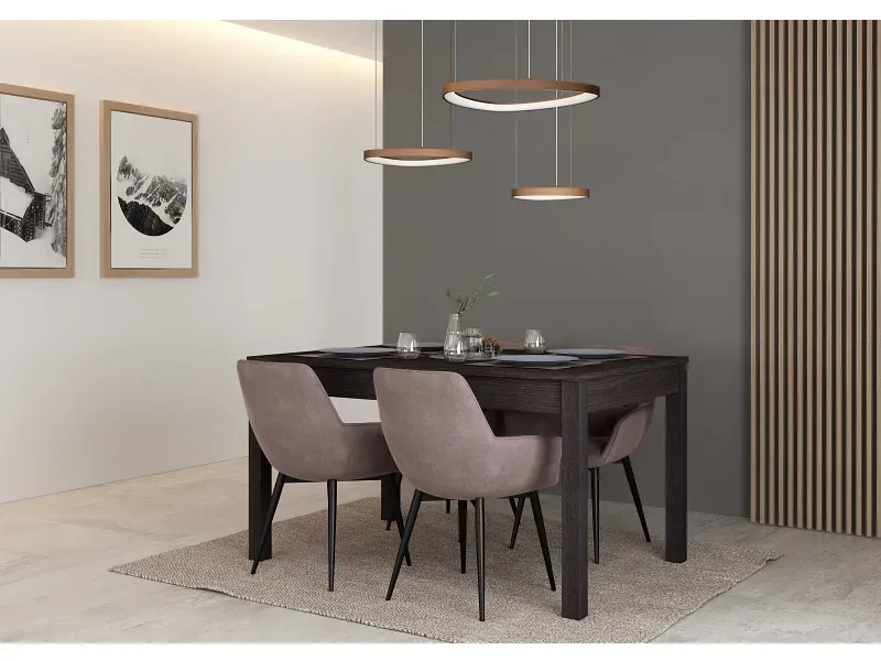TRASMAN Tisch DAKOTA 138x90x76.4cm eiche