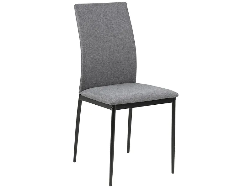 mutoni - Esszimmerstuhl Slim Grau, One Size