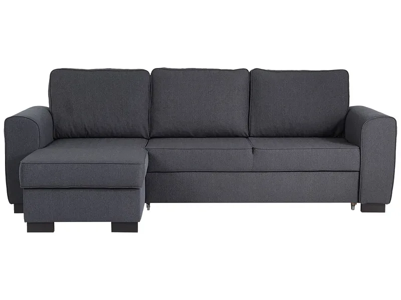 Ecksofa ARCADE Stoff dunkelgrau