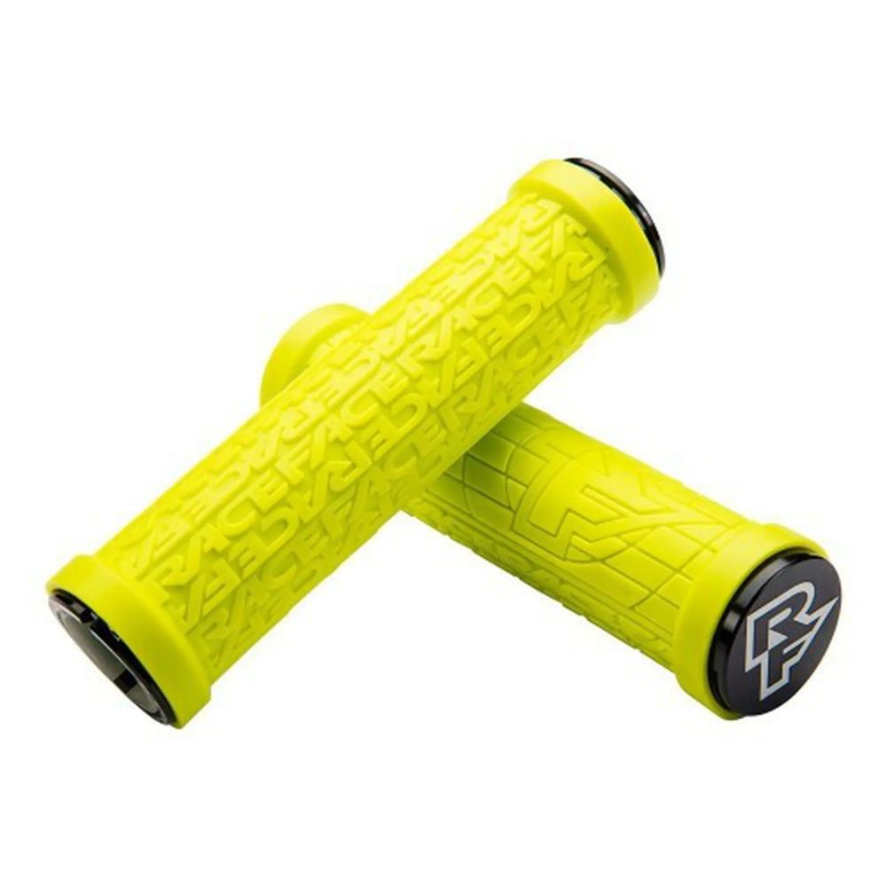 Race Face Grippler Lock-On Griffe gelb 30mm 2019 Griffe