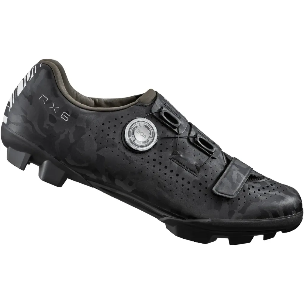 SHIMANO Herren Gravel Schuhe RX6 schwarz | 42