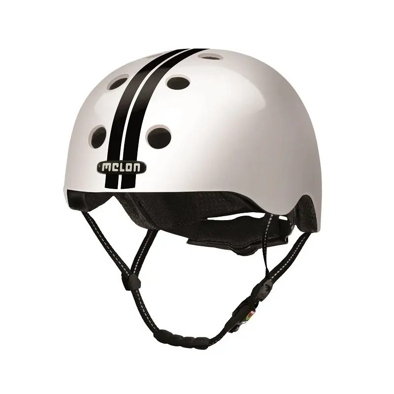 Melon Helm Urban Active Straight - weiss-schwarz