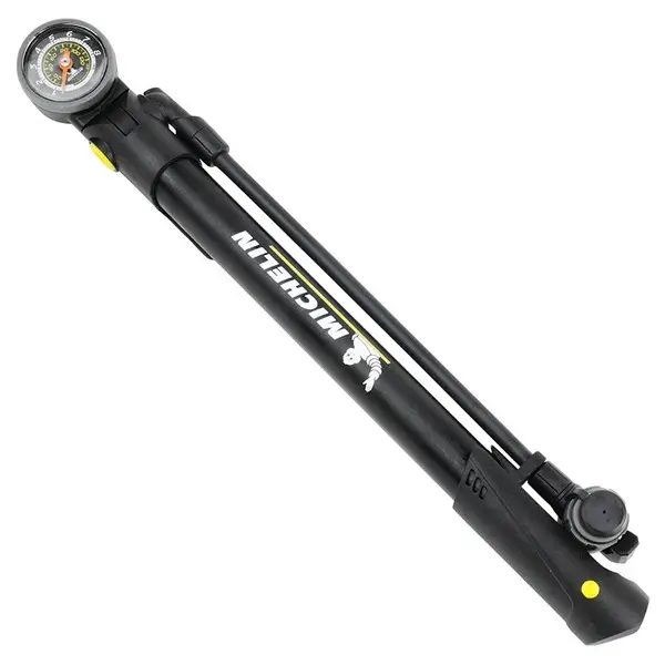 Fußpumpe mit Manometer Michelin Air Tech Pro