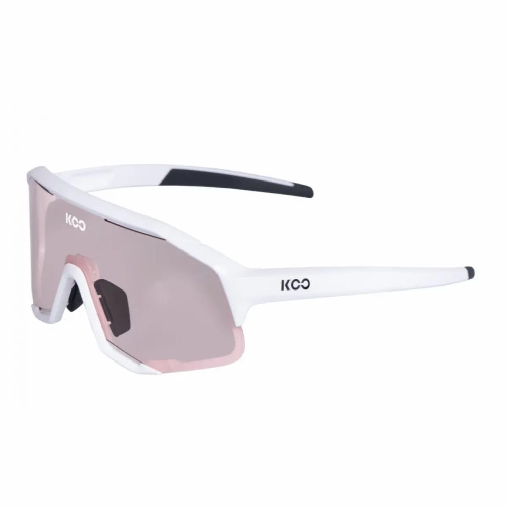 KOO Demos Sportbrille Cycling - white photochromic