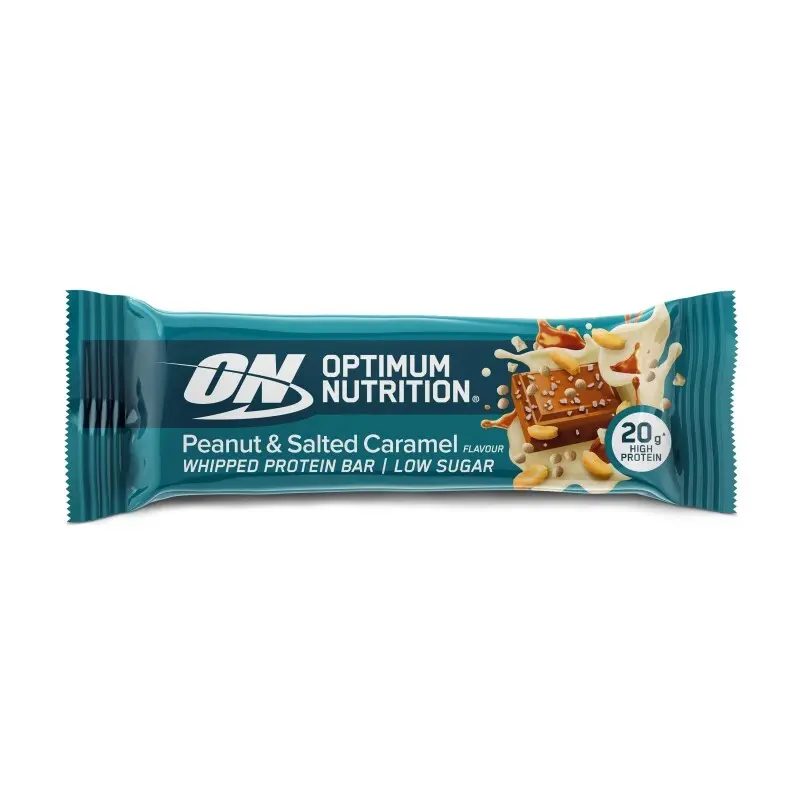 Proteinhaltige Ernährung Optimum Nutrition Chocolat Blanc, Cacahuètes & Caramel fleur de sel