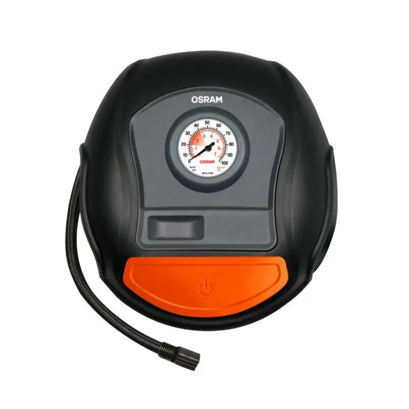 Osram Automotive OTI200 Kompressor OTI200 Analoges Manometer, Kabelfach/-aufnahme, Überlastungsschutz