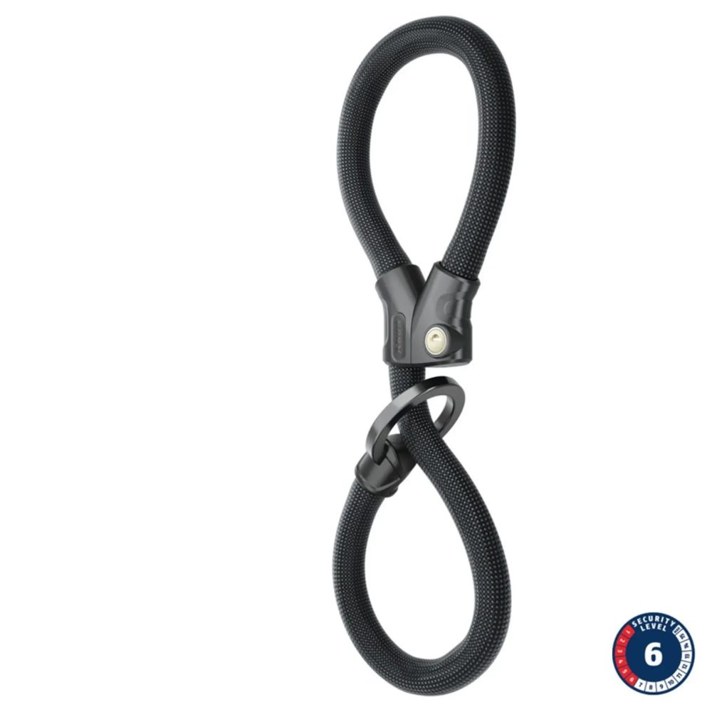 Abus Kettenschloss Infinity Loop 1806/140 ohne Halter - schwarz