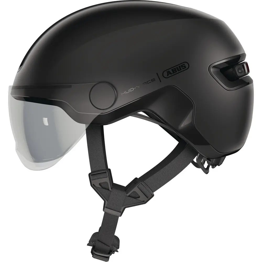 ABUS Velohelm HUD-Y ACE - Velvet Black