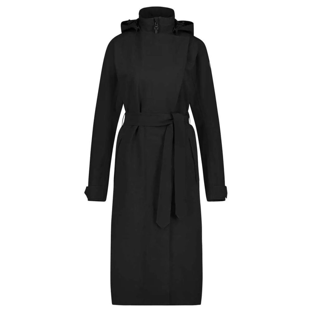 Lange wasserdichte Jacke, Frau Agu Trench Coat