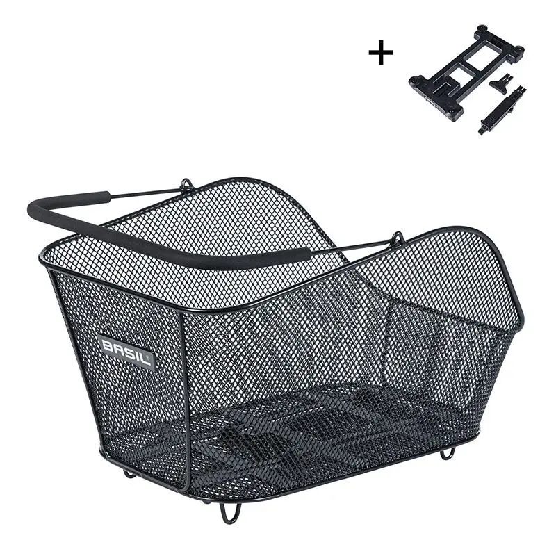 Fahrradkorb hinten mit Platte Basil Icon M Avec Mik 2.0