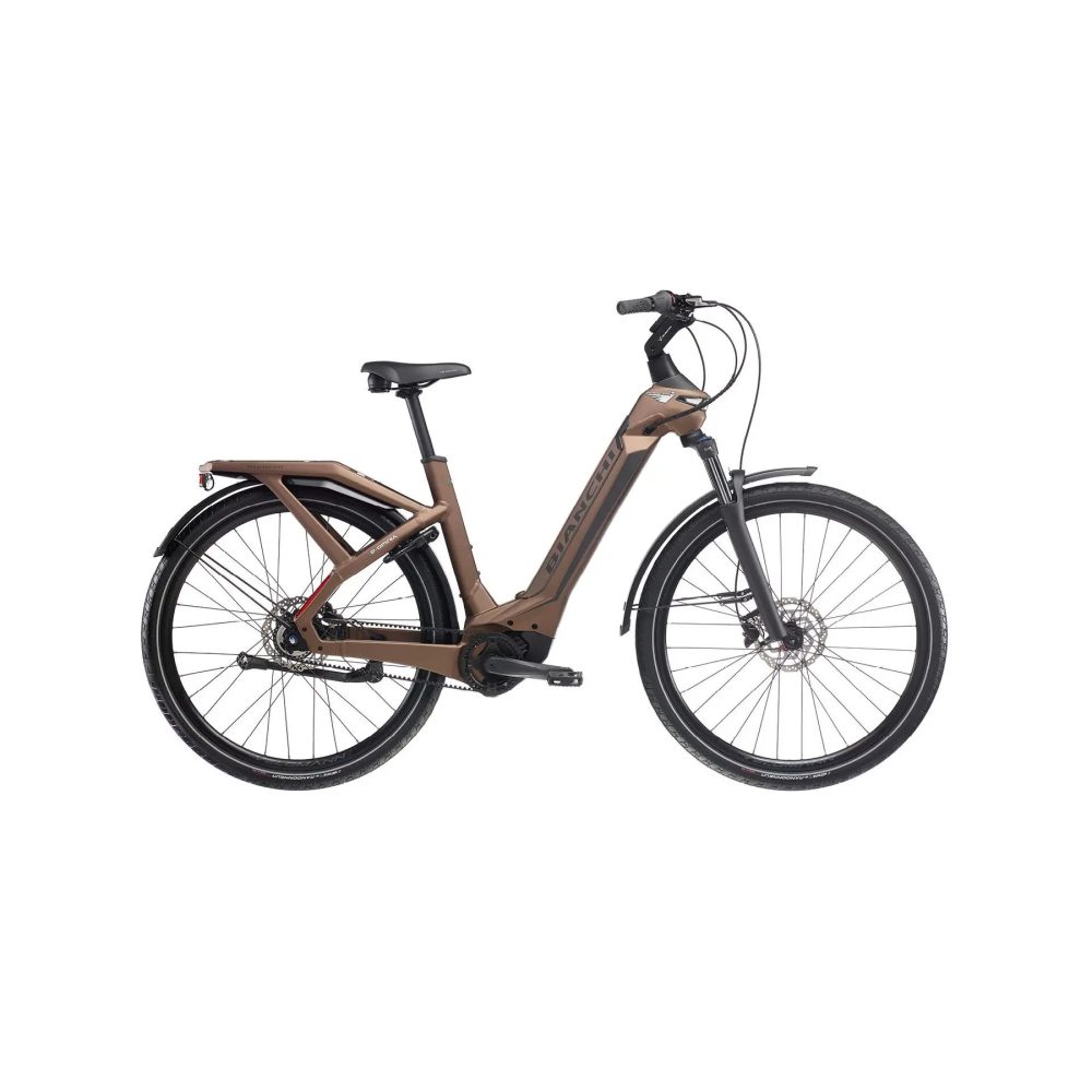 Stadtfahrrad Bianchi E-Omnia Ctype Shimano Deore OLI630 RD-M4120 10/11V