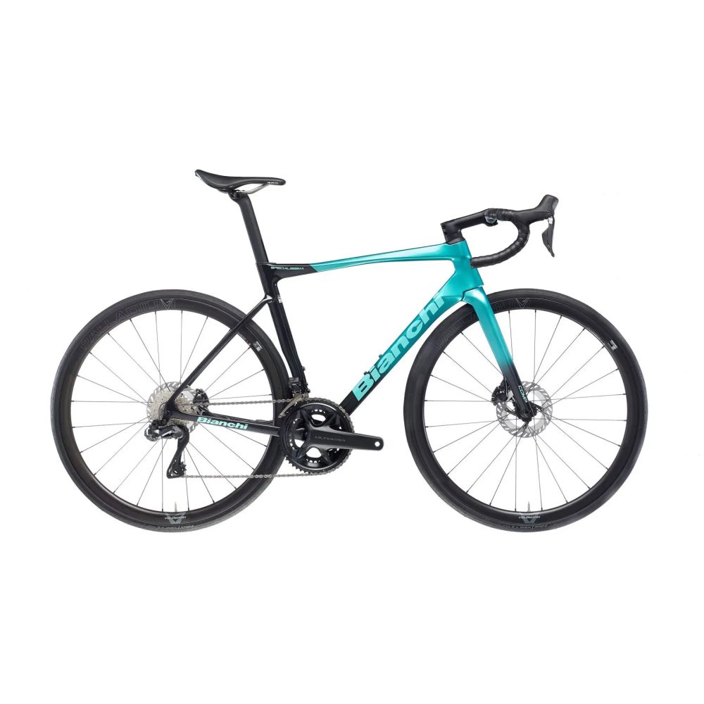 Rennrad Bianchi Specialissima Comp Shimano Ultegra Di2 RD-R8150 12V