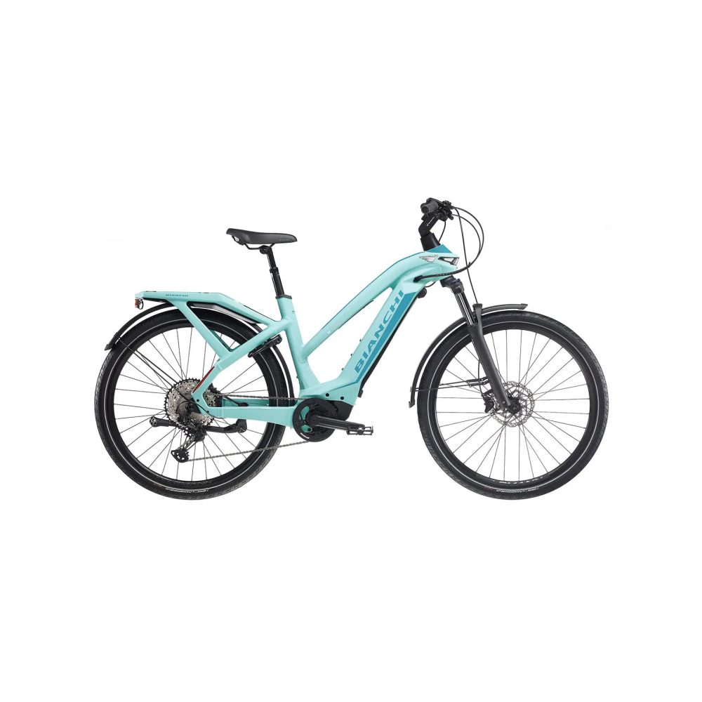 Elektrofahrrad Bianchi E-Omnia Ttypest Deo Shimano OLI630 RD-M4120 10V