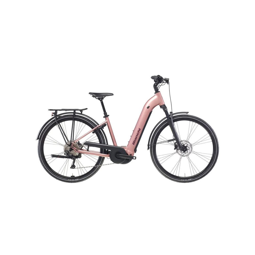 Rennrad Bianchi T-Tronik C 8.2 Shimano Deore Bosch RD-M4120 10V