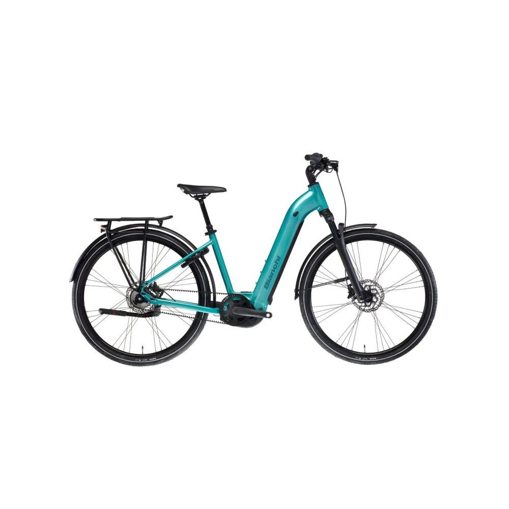 Rennrad Bianchi T-Tronik C 8.2 Shimano Deore Bosch RD-M4120 10V