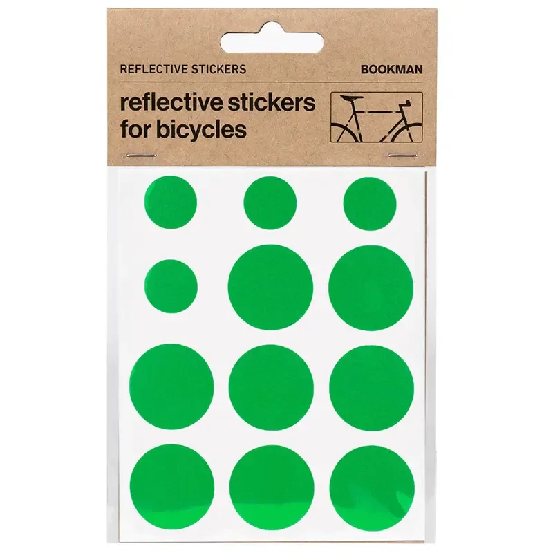 Reflektierendes Aufkleberset für Fahrräder Bookman