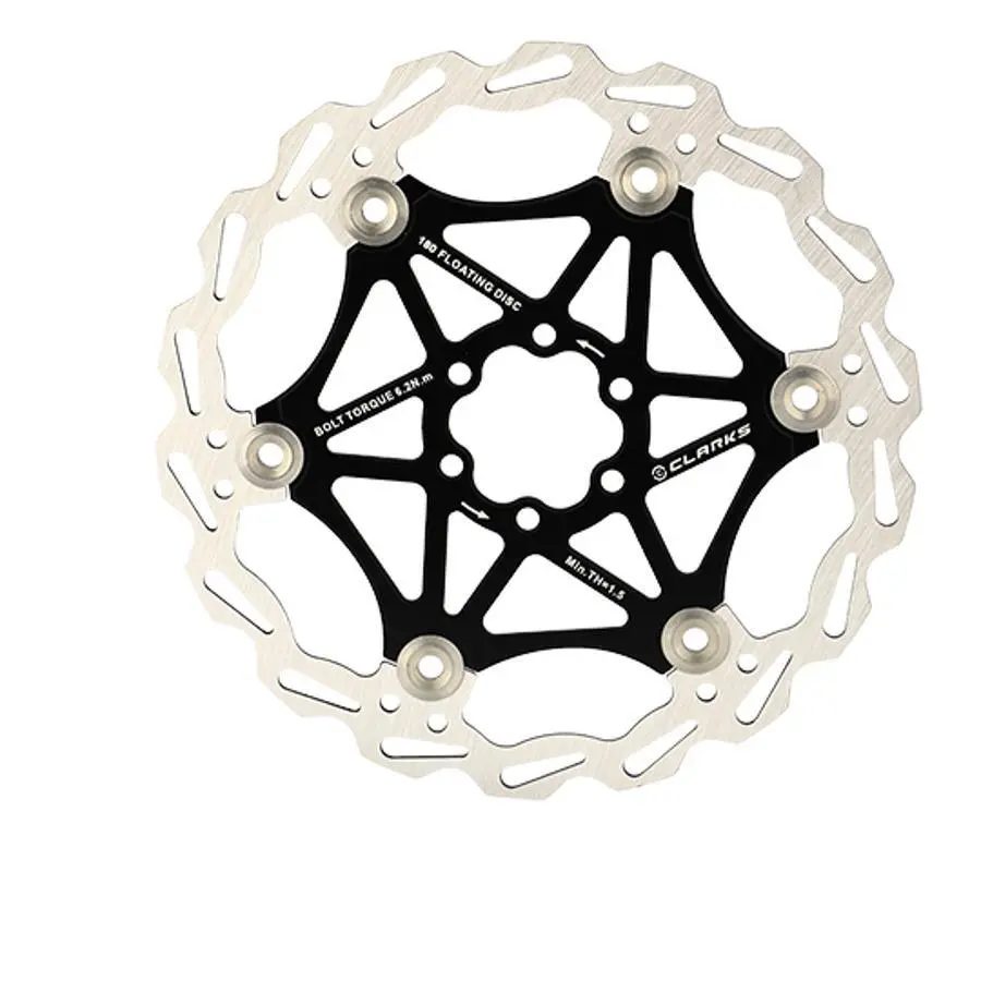 Clarks Lightweight Disc-Rotor 6-Loch black 180mm 2019 Bremsscheiben
