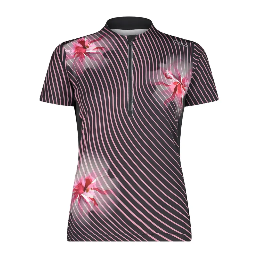 CMP - trikot mit halbem reißverschluss, damen, für Damen, Größe XL