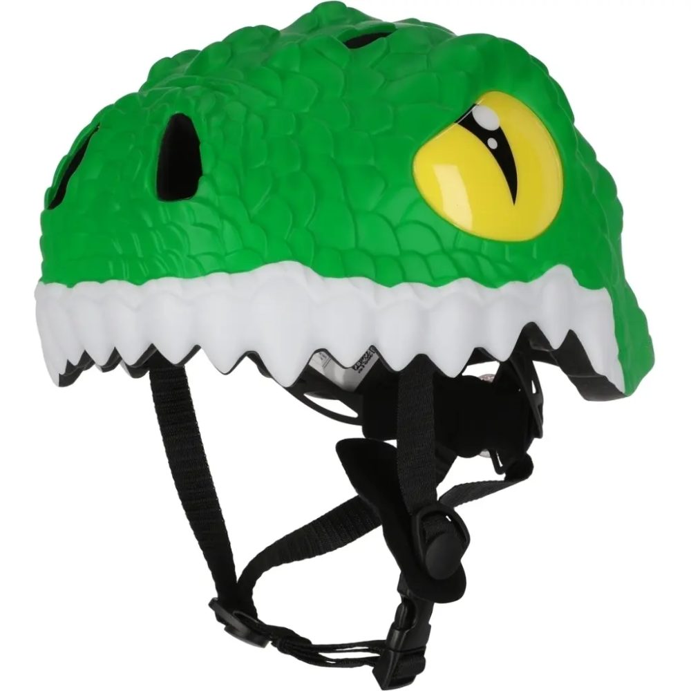 Mädchen-Helm mit Schnalle Crazy Safety Crocodile