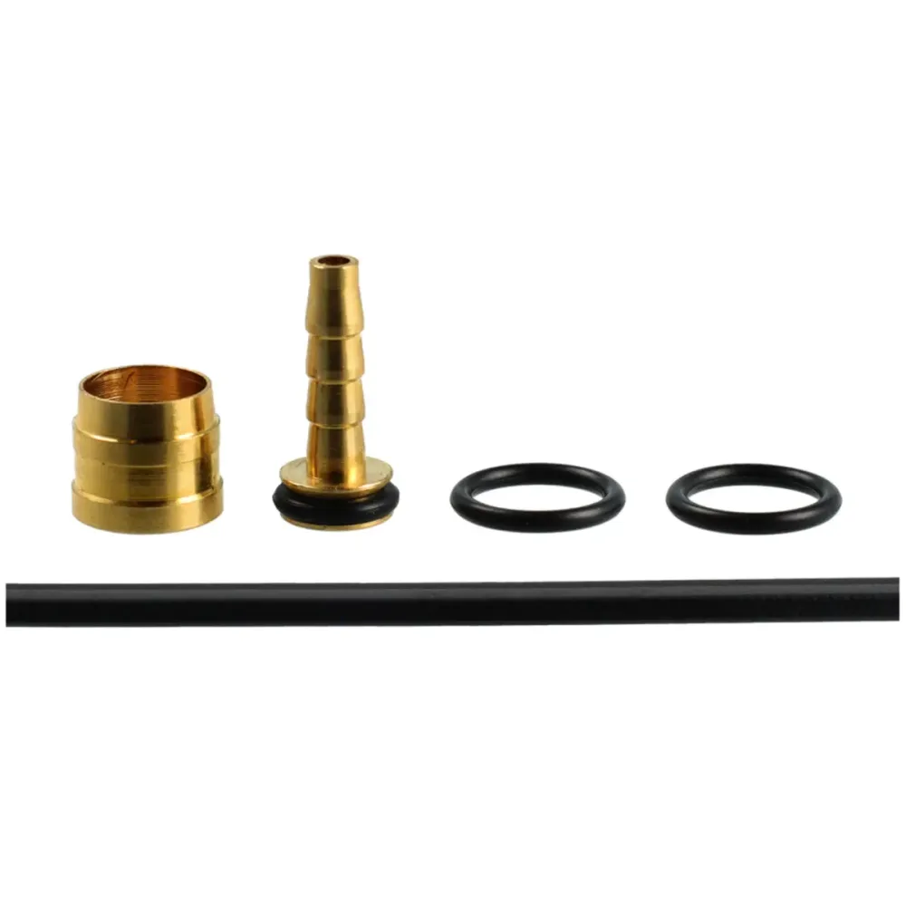 Ersatzschlauch Kit + Einsatz + Oliven Elvedes Tektro 5.5