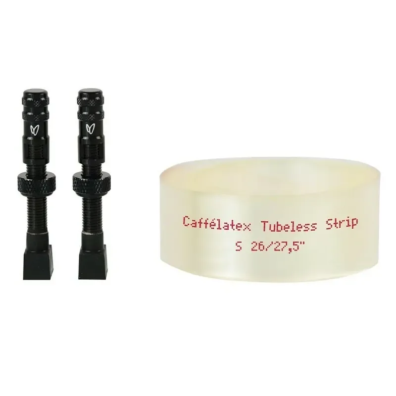 Felgenband inkl. VentilpaarEffetto Mariposa flap caffélatex strip fat M - 26/27.5?-75-80mm ext