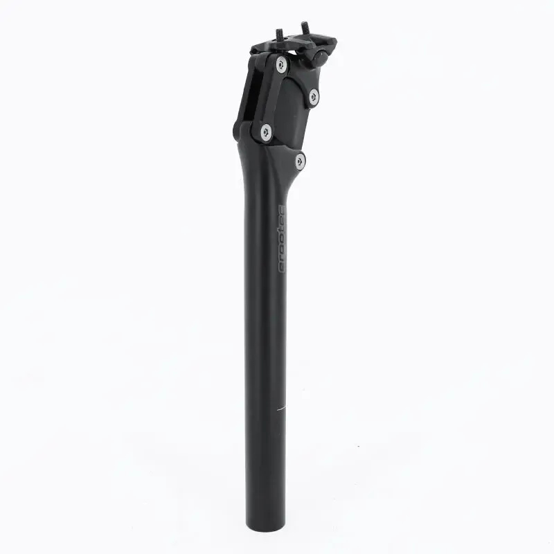 Sattelstütze Straße-Mountainbike Parallelogramm homologiert Stufe 5 Aluminium Ergotec