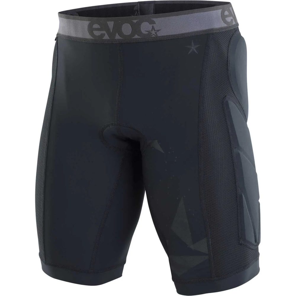 Evoc Crash Pant Bike Protektorenhose für Damen und Herren schwarz /  black, Grösse: XL