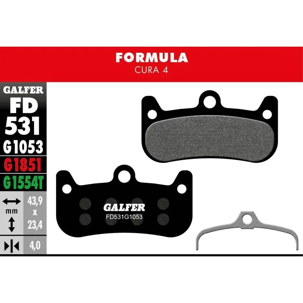 Bremsbelag Galfer Formula Cura 4