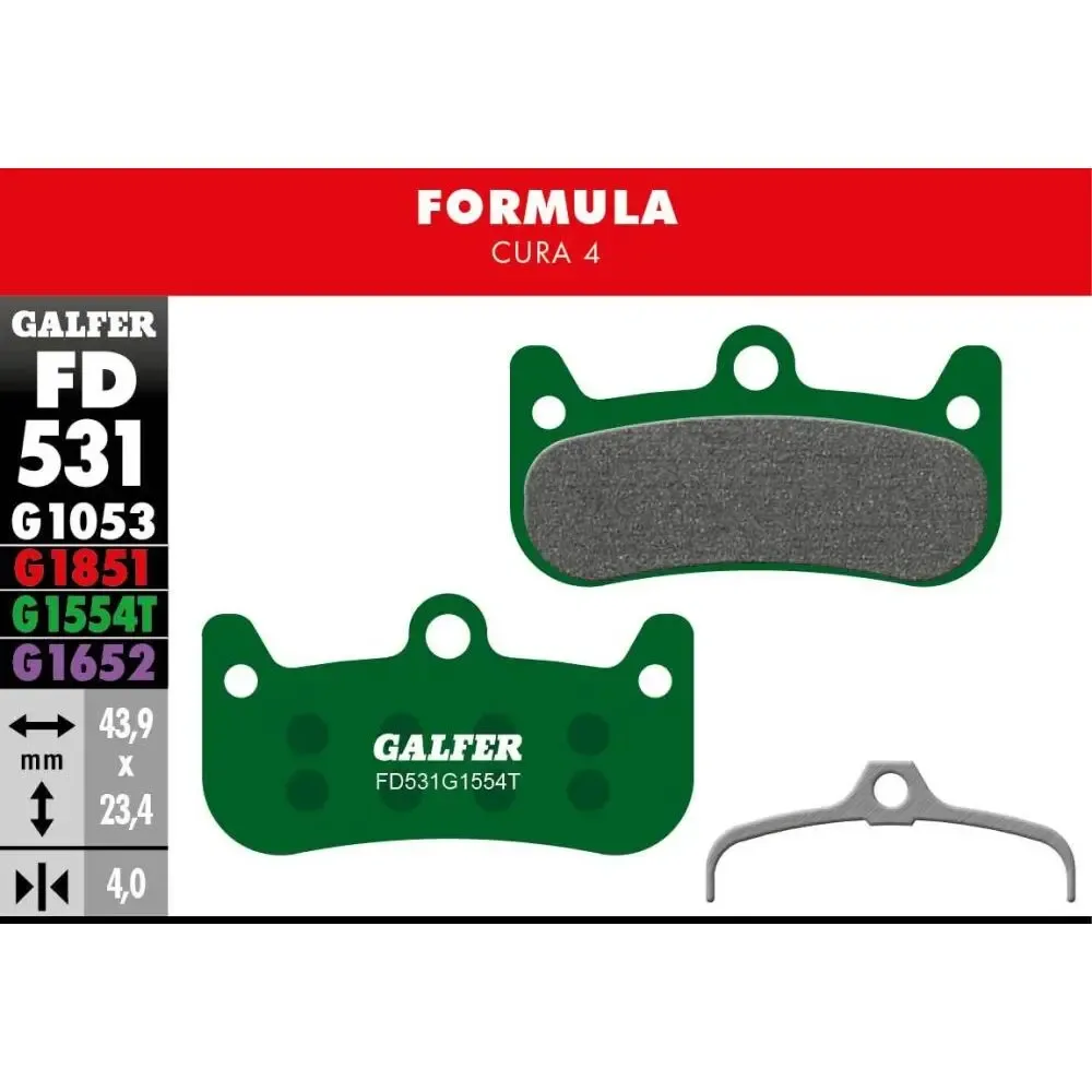 Bremsbelag Galfer Formula Cura 4