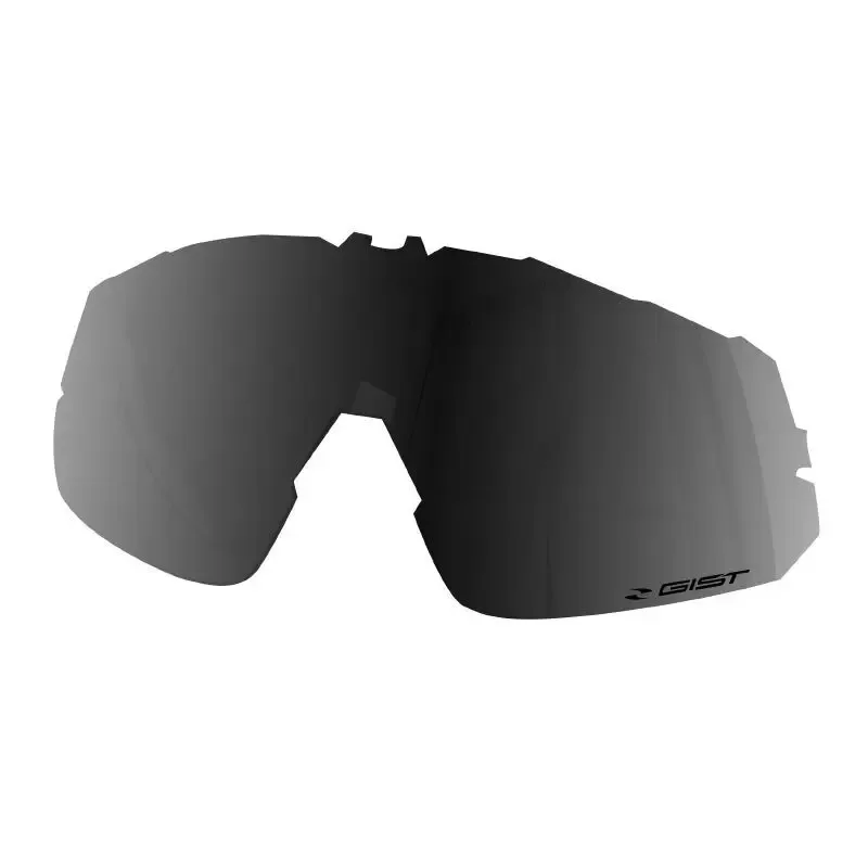 rauchfarbene Mountainbike-Maskenscheibe, austauschbar für Fahrradbrillen Gist Next