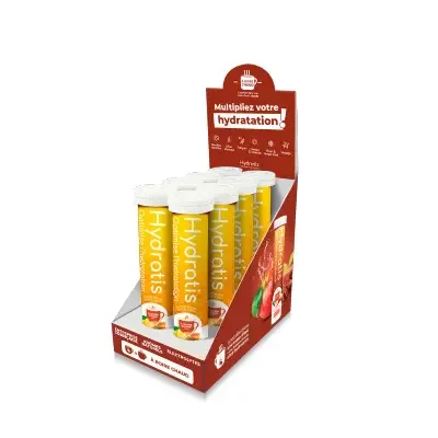 Hydratis - Hydration Electrolyte Pastilles - Honig Zitrone [Heiße Serie] - Verbessert die Hydration und fördert die Energie - Isotonische Formel - Sport, Erholung, Wohlbefinden - 1 Tube (20 Pastillen)