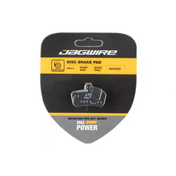 Jagwire Pro Semi-Metallic Bremsbeläge für Avid Trail | SRAM Guide Ultimate/RSC/RS 1 Paar gold 2019 Scheibenbremsbeläge