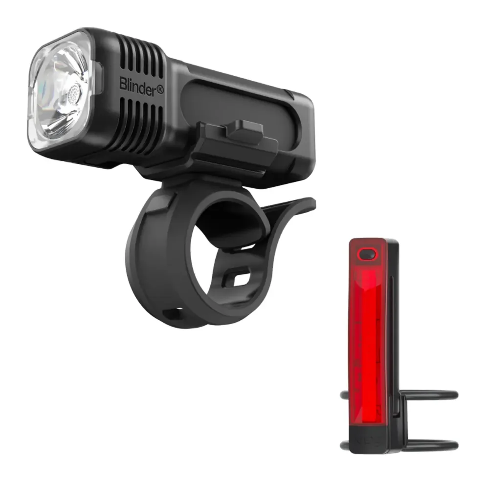 Knog Lichtset Blinder 400 & Plus 20, schwarz